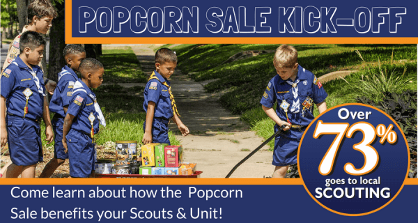 Popcorn Kick-off Meeting – Mayflower Council | BSA