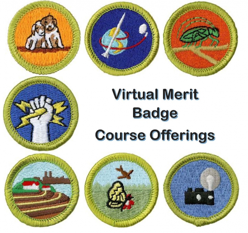 Virtual Merit Badge Offerings – August – Mayflower Council | BSA