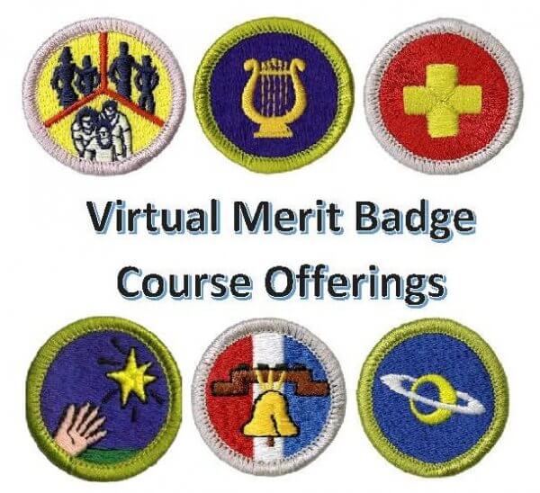 Virtual Merit Badge Offerings May/June Mayflower Council BSA